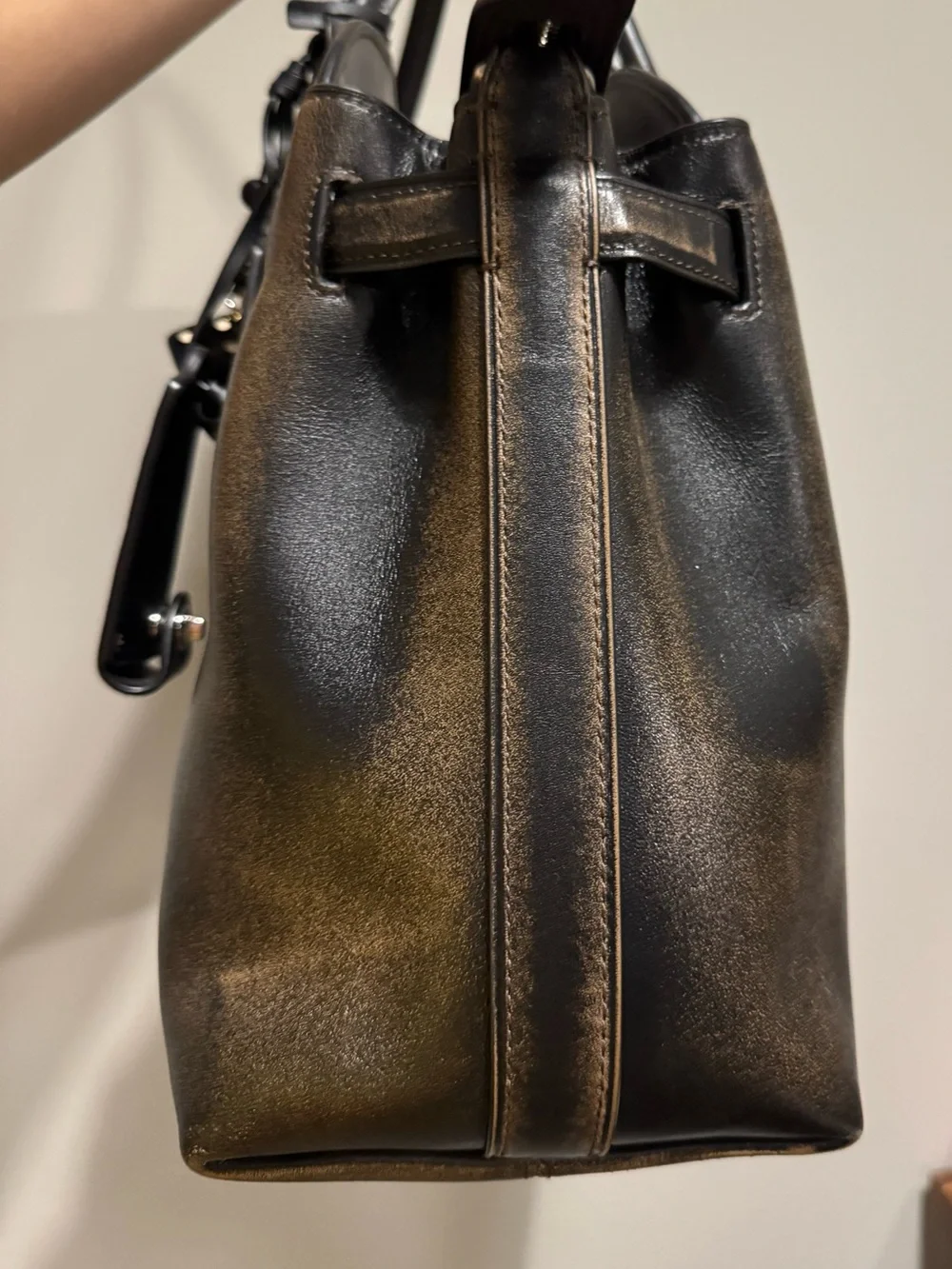 Coach Soft Empire Carryall in Loved Leather